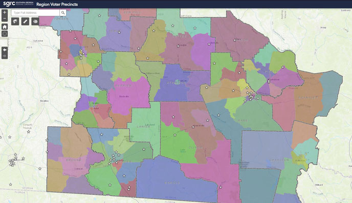 Voter Precinct Map