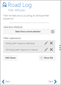 The second attribute selection clause is added The second attribute selection clause is added